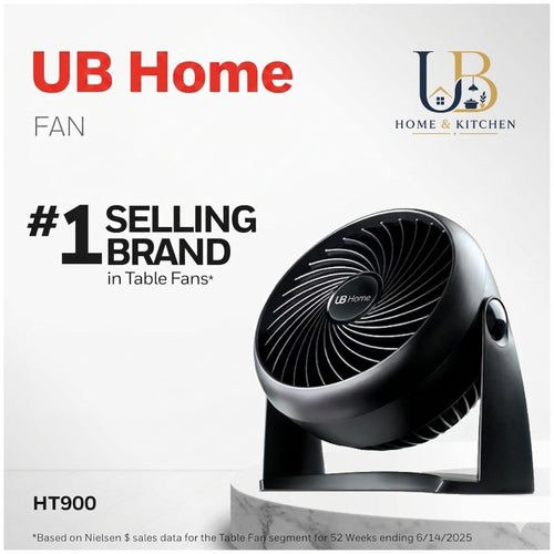 UB Turbo Air Circulator Fan – Powerful 360° Cooling | Home & Office Use