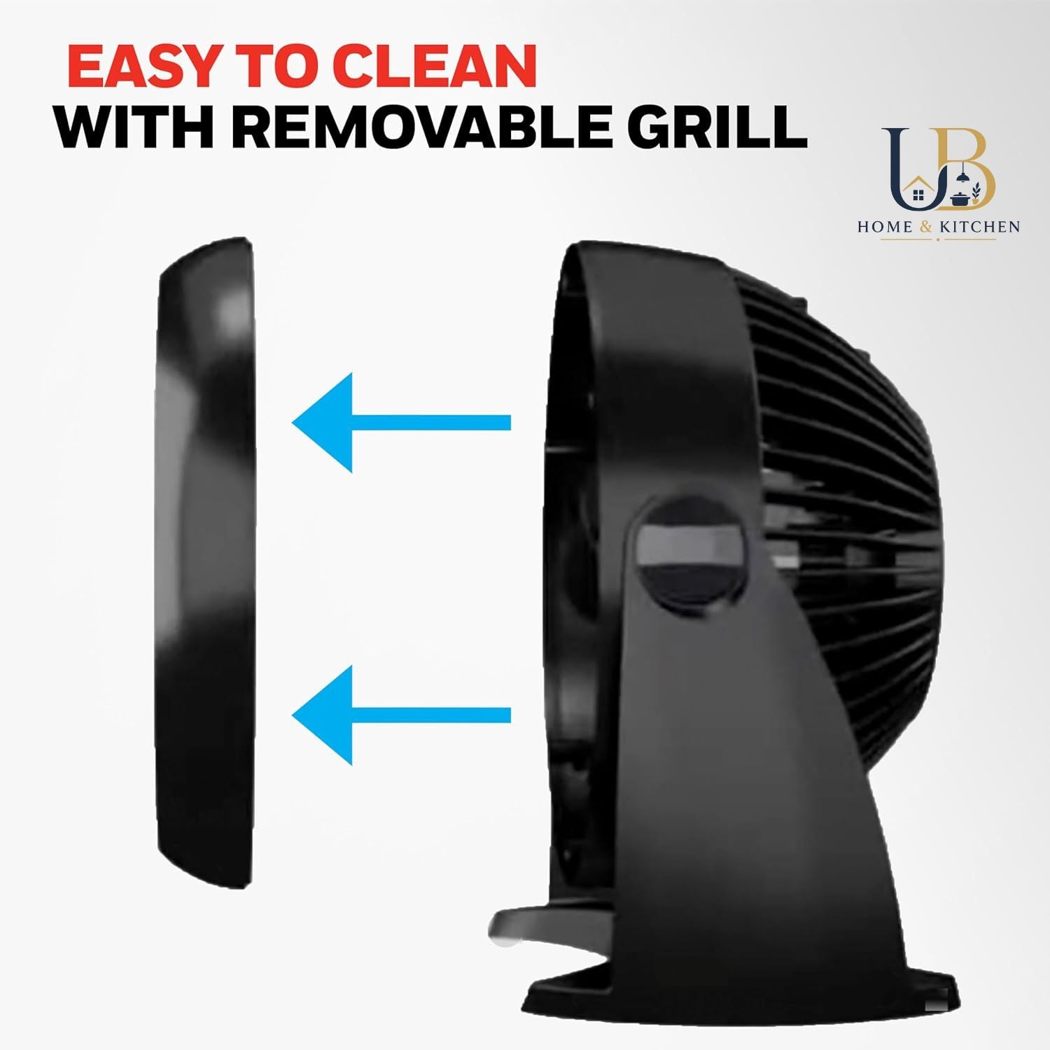 UB Turbo Air Circulator Fan – Powerful 360° Cooling | Home & Office Use