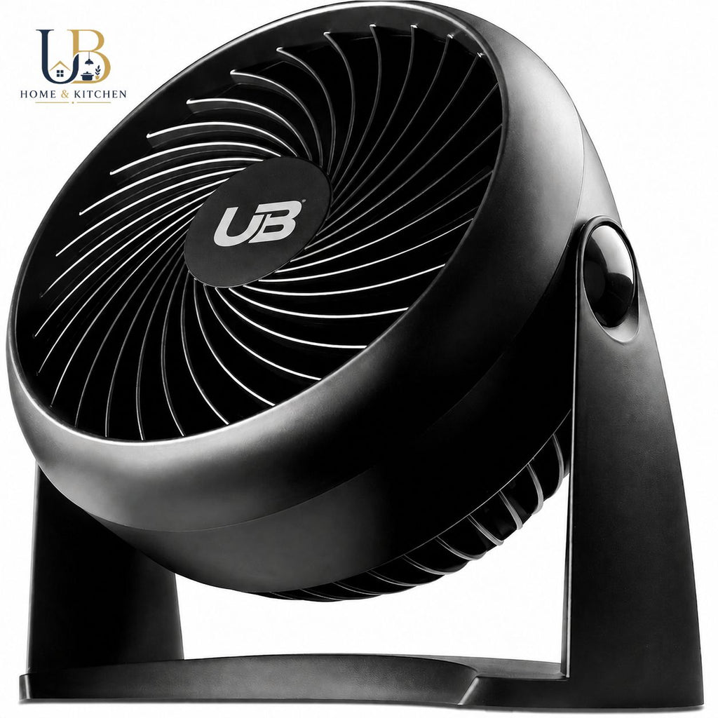 UB Turbo Air Circulator Fan – Powerful 360° Cooling | Home & Office Use